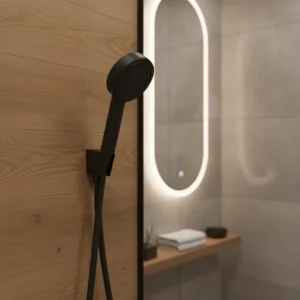 Hansgrohe Pulsify S 105 tuš ručica sa držačem i crevom – mat crna (24301670)