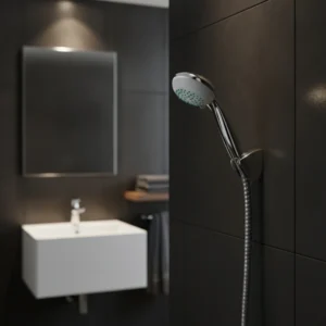 Hansgrohe Pulsify Select S 105 3jet tuš ručica sa držačem i crevom – mat crna (24303670)