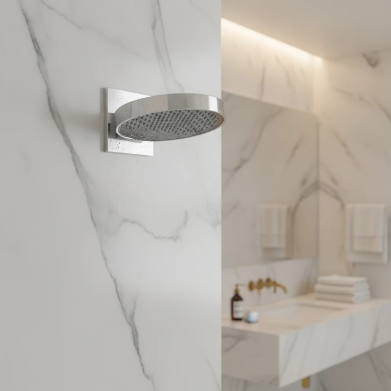 Hansgrohe Rainfinity nadglavna tuš ruža 250 PowderRain sa izlivom (26226000)