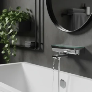 Hansgrohe Ecostat Select White/Chrome slavina za kadu termostatska sa izlivom