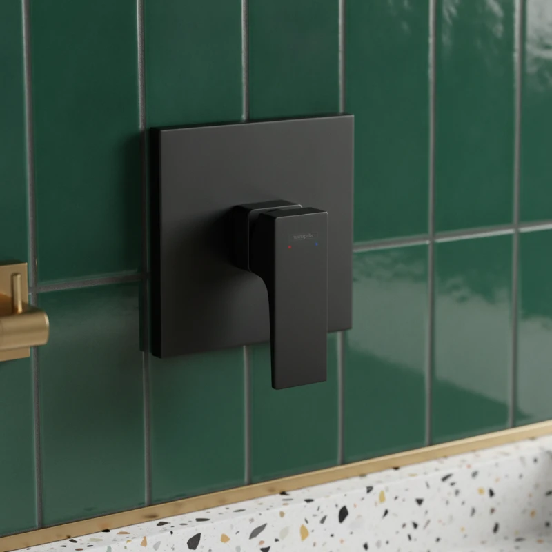 Hansgrohe Metropol maska za ugradnu slavinu za kadu bez prebacivača – mat crna (32565670)