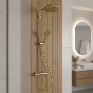 HANSGROHE Slavina termostatska sa usponskim tušem croma select s showerpipe 280 1jet 26890140