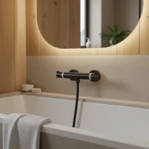 Hansgrohe Ecostat Comfort MattBlack slavina za kadu termostatska