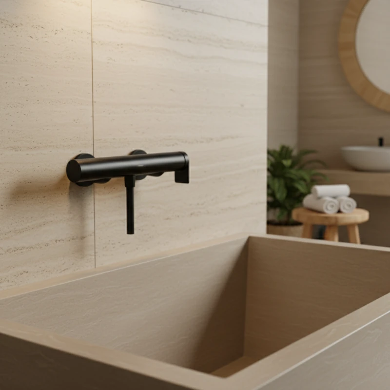 Hansgrohe Vivenis MattBlack slavina za kadu