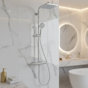 Hansgrohe Crometta E240 termostatski usponski tuš sa ružom 24 cm i ručicom bez izliva 27271000