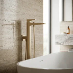 Hansgrohe Metropol BrushedBronze samostojeća slavina za kadu (32532140)