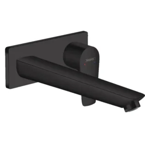 Hansgrohe Talis E zidna slavina za lavabo mat crna 22.5 cm