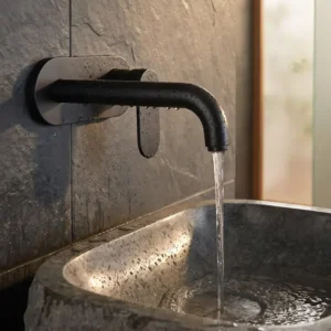 Hansgrohe Vernis Blend Black slavina za lavabo ugradna