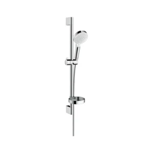 Hansgrohe Crometta 100 Vario 26553400 klizna šipka set 65 cm bela hrom