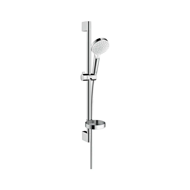 Hansgrohe Crometta 100 Vario 26553400 klizna šipka set 65 cm bela hrom