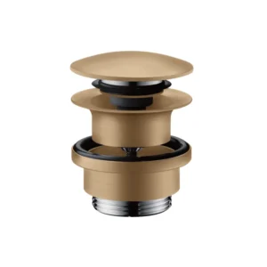 Hansgrohe 50100140 Klik-Klak odvodni ventil za lavabo i bide u brušenoj bronzi