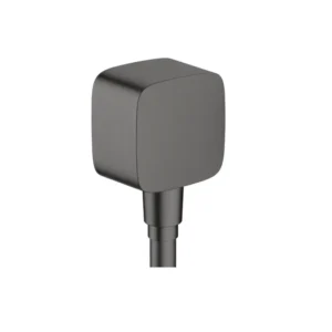 Hansgrohe FixFit 26457340 zidni priključak Hansgrohe FixFit 26457340 zidni priključak za tuš crevo sa nepovratnim ventilom brušeni crni hrom