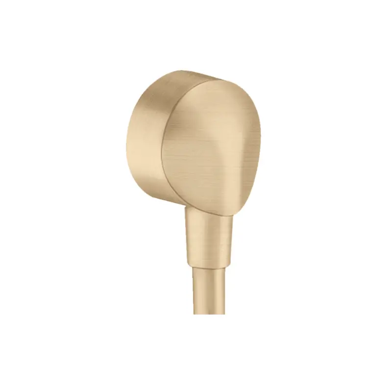 Hansgrohe FixFit E 27454140 zidni priključak za tuš crevo bez nepovratnog ventila brušena bronza