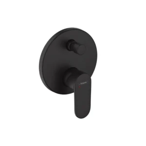 Hansgrohe Vernis Blend 71466670 maska za ugradnu slavinu za kadu sa prebacivačem u mat crnoj boji