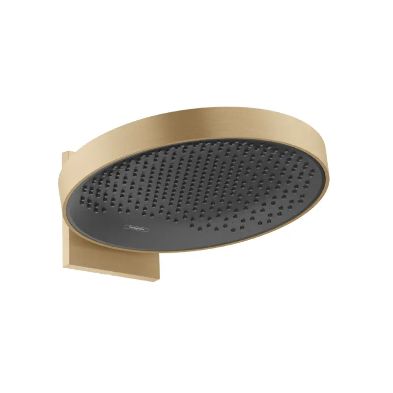 Hansgrohe Rainfinity 26230140 nadglavna tuš ruža 360 mm sa zidnim priključkom u boji brušena bronza