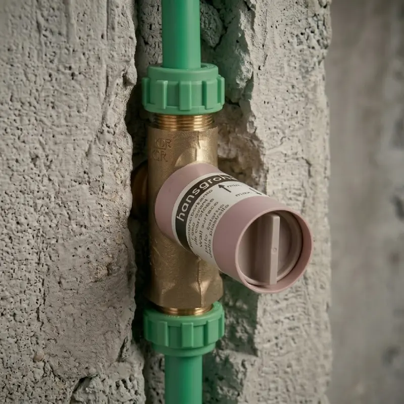 Hansgrohe 15974180 osnovni ugradni element za keramički zaporni ventil 40 l/min