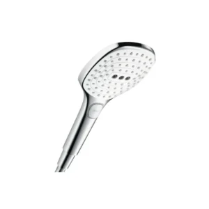 Hansgrohe Raindance Select E 120 3jet 26520400 Hansgrohe Raindance Select E 26520400 tuš ručica bela hrom