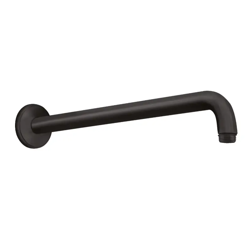 Hansgrohe 27413670 zidni izliv za tuš ružu 389 mm mat crna