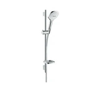Hansgrohe Raindance Select E 120 3jet 26620400 Hansgrohe Raindance Select E 26620400 klizna šipka set bela hrom