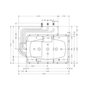 Hansgrohe Raindance Rainmaker 28414180 Basic set Hansgrohe Raindance Rainmaker 28414180 Basic set za nadglavnu tuš ružu 680/460 3jet