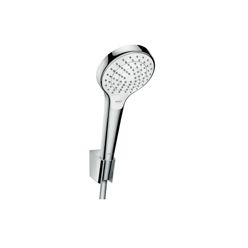 Hansgrohe Croma Select S 26421400 tuš ručica sa držačem i crevom 125 cm bela hrom