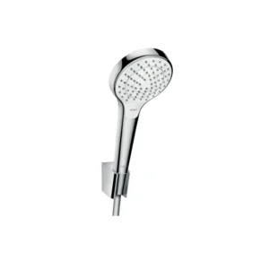 Hansgrohe Croma Select S 26411400 tuš ručica sa držačem i crevom 160 cm bela hrom