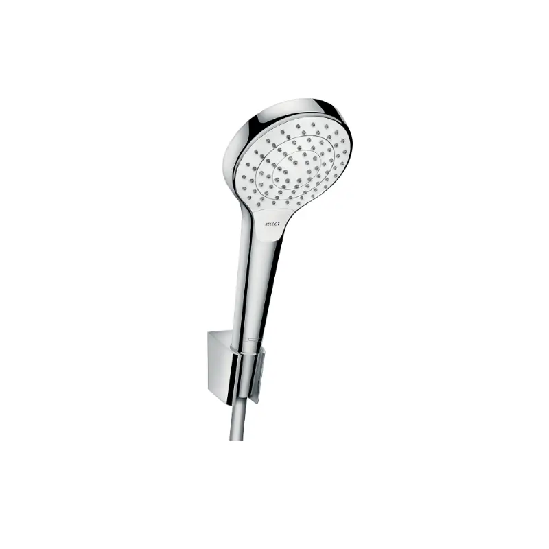 Hansgrohe Croma Select S 26411400 tuš ručica sa držačem i crevom 160 cm bela hrom