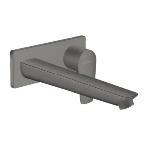 Hansgrohe Talis E crna slavina za lavabo Hansgrohe Talis E zidna slavina za lavabo brushed black chrome 22.5 cm