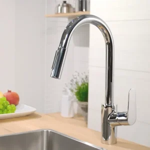 Hansgrohe Focus M41 240 slavina za sudoperu sa izvlačnim tušem chrome