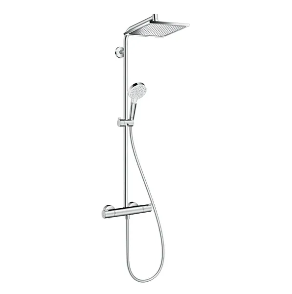 Hansgrohe Crometta 240 tuš sistem sa nadglavnim i ručnim tušem – hromirani završetak