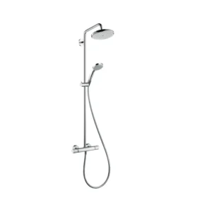 Hansgrohe Croma 27185000 tuš sistem sa termostatskom slavinom za kadu Hansgrohe Croma 27185000 tuš sistem sa termostatskom slavinom za kadu hrom
