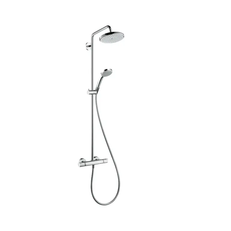 Hansgrohe Croma 27185000 tuš sistem sa termostatskom slavinom za kadu hrom