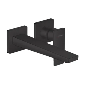 Hansgrohe Metropol zidna slavina za lavabo mat crna 22.5 cm