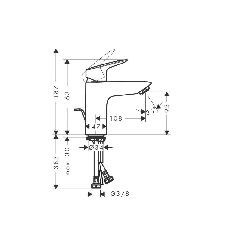Hansgrohe MYCUBE SET 3u1 (MYCUBE) - Slika 6