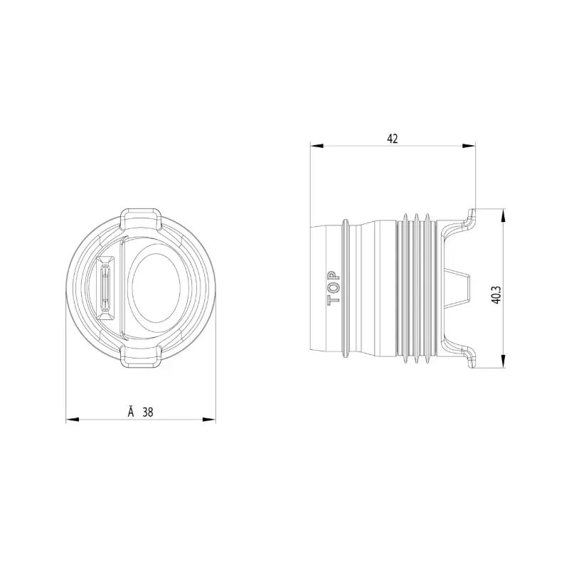 ACO EasyStop DN40 suvi sifon za ShowerDrain E+ i C 90107923