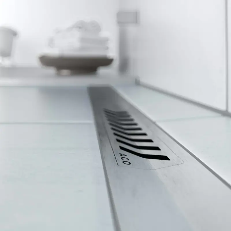 ACO ShowerDrain S+ profil za tuš kanalicu sa Stripes rešetkom