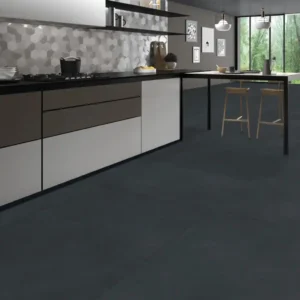 RUBICER Pločice porcelain beton nero matt