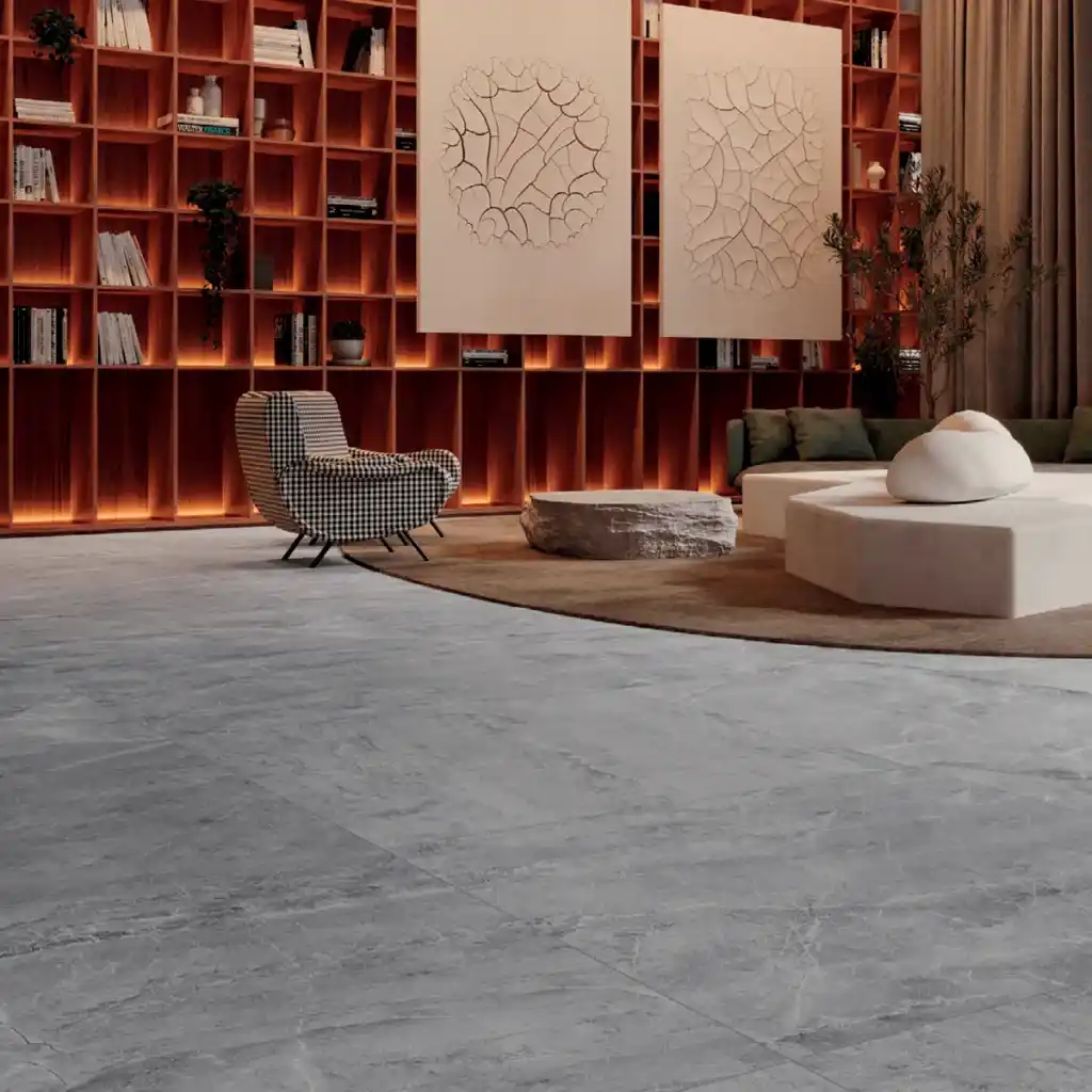 RUBICER Pločice porcelain gray marble mate