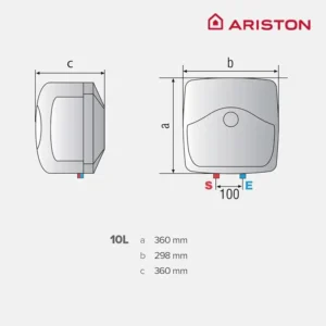 ARISTON ANDRIS 3100329 tehnički crtež
