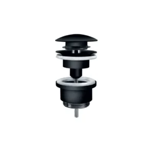 Rosan Dark JD245 automatski gornji deo za sifon 5/4″ klik-klak u mat crnoj boji
