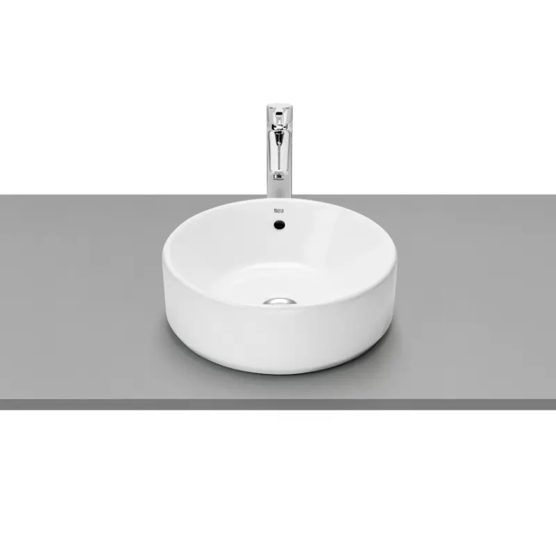 Roca The Gap Round nadgradni lavabo 39 × 39 cm (A3270MJ000)
