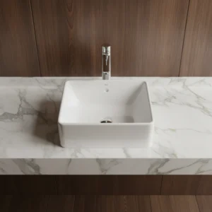 Roca The Gap Square nadgradni lavabo 39 × 37 cm (A3270ML000)