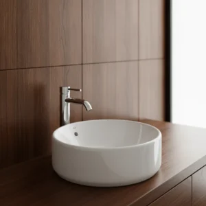 Roca The Gap Round nadgradni lavabo 39 × 39 cm (A3270MJ000)
