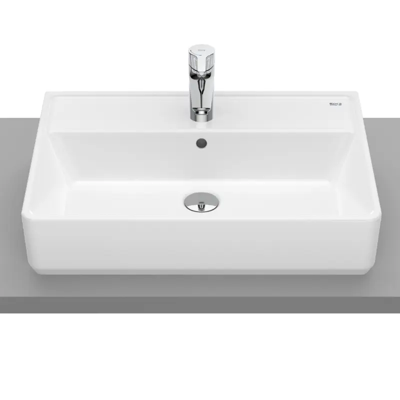 Roca The Gap Square A3270MN000 nadgradni lavabo 60 × 42 cm sa otvorom za slavinu