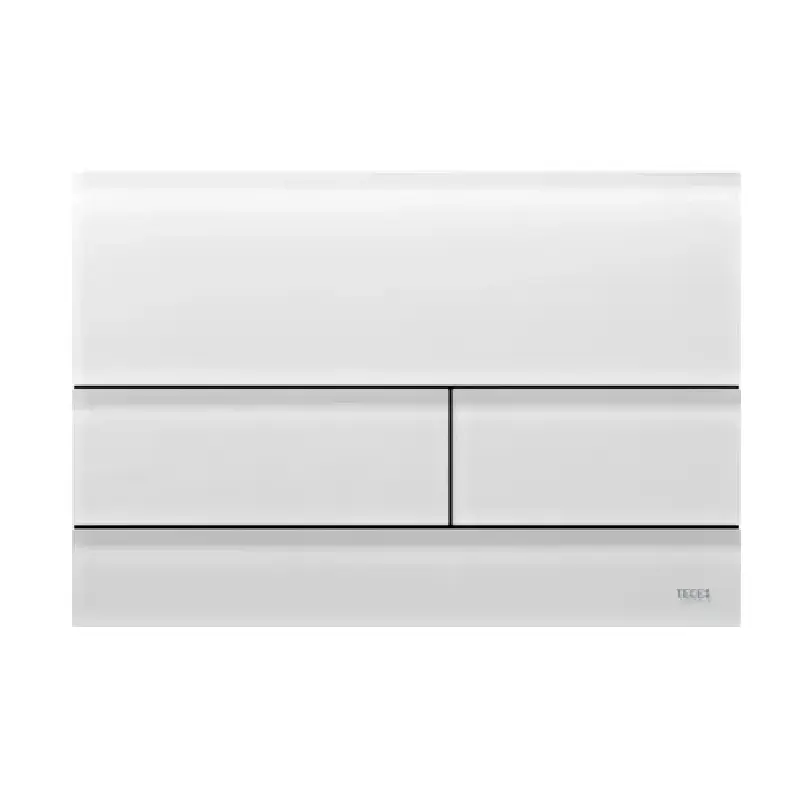 TECE Square II tipka bela 9240824, dimenzija 22 × 15 × 0,7 cm, za TECE vodokotliće i moderna kupatila