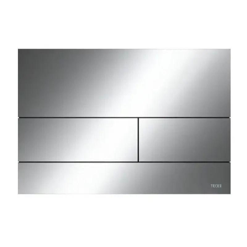 TECE Square II tipka svetli hrom 9240831, dimenzija 22 × 15 × 0,3 cm, za TECE vodokotliće i moderna kupatila
