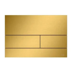 TECE Square II tipka brušeno zlato 9240847, dimenzija 22 × 15 × 0,3 cm, za TECE vodokotliće i moderna kupatila