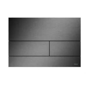 TECE Square II tipka brušeni crni hrom 9240846, dimenzija 22 × 15 × 0,3 cm, za TECE vodokotliće i moderna kupatila