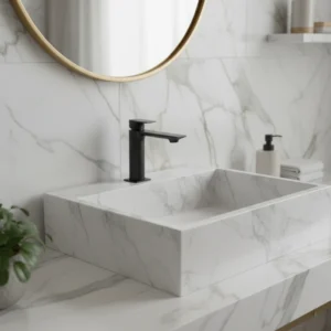 Teorema Slope slavina za lavabo srednja Dark mirror