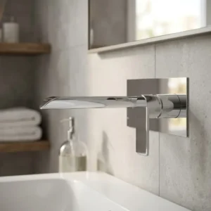 Teorema XS 8X314E11 maska za zidnu slavinu za lavabo sa izlivom 170 mm u hrom završnoj obradi